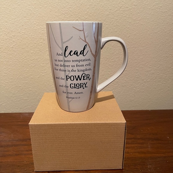 “Lords Prayer” Ceramic Latte Mug - Picture 3 of 3